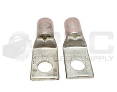 NEW LOT OF 2 ABB THOMAS&BETTS 54153-TB ONE-HOLE LUG CONNECTOR 1/0CU DIE 42 PINK