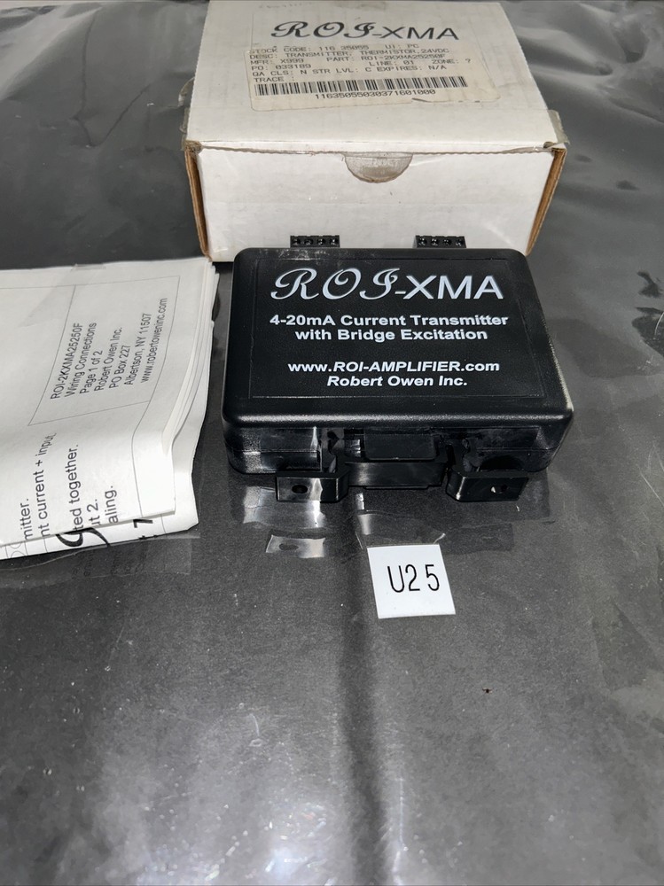 Roi-xma ROI 4-20ma Current Transmitter W/ Bridge Excitation Fast Shipping
