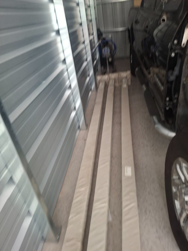 parking lot lighting 4″ steel poles, 20′ tall 3 led each pole