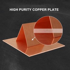 Copper Sheet, Plate Thin Material Solid Various Thickness And Sizes Copper Sheet