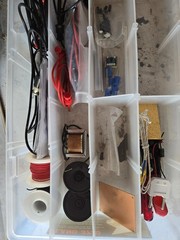 Electronics Kit Various Chips Assorted Resisters Etc