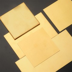 Brass Sheet Plate Guillotine Offcuts – Various Multiple Sizes – 0.6mm To 8mm