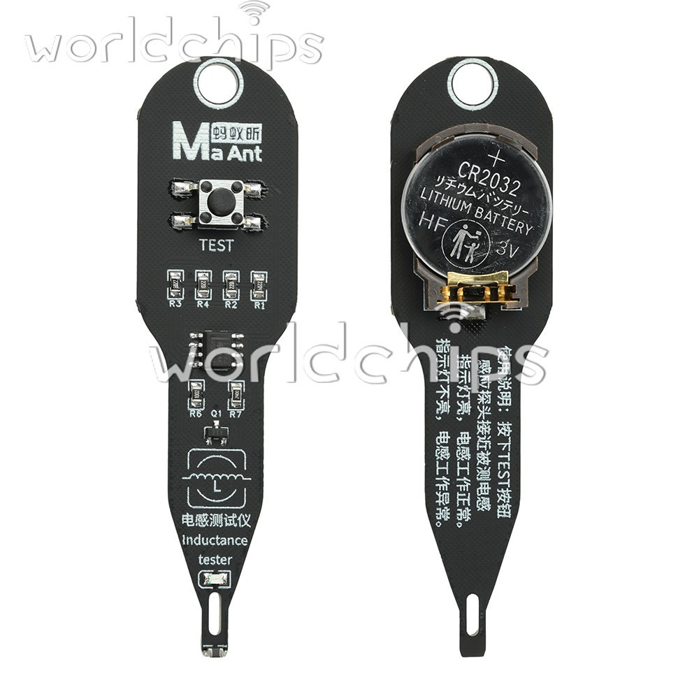 2-4pcs Inductance Tester Motherboard Coil Inductor Detector Rapid Fault Detect