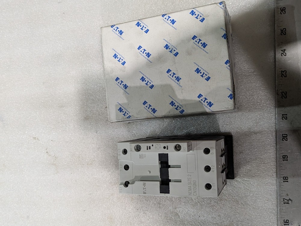 Eaton CN13GN0 NEMA Size 2 Contactor 45A 600V Cutler-Hammer 110/120V Coil New