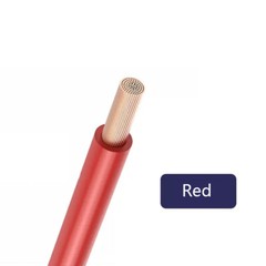 Single Core 0.3/0.5/0.75mm² RV Flex Wire Pure Copper Cores PVC Electrical Cable