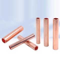 Copper Tube Butt Splice Wiring Joint Connecting Pipe Copper Tube Crimp Terminal
