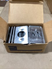 Appleton FSK1RYA 1-5/8″ Receptacle, Steel, 1-Gang, Device Box Cover, (BOX OF 25)