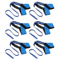 6 Pcs ESD Heel Strap, Anti Static Heel Strap 50cm Conductive Tape, Blue Black