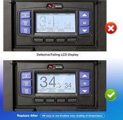 76-50248-00 AM LCD DISPLAY FOR CARRIER TRANSICOLD X4 7500 7300 6500 765024800AM