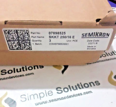 1 Pcs SKKT250/16E SEMIKRON THYRISTOR / DIODE MODULE- Brand New
