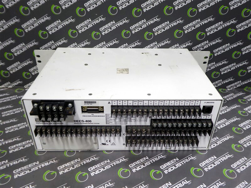 USED Basler Electric DECS-400 Digital Excitation Control System Chassis