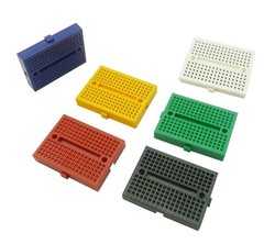 Ferwooh 6PCS 170 Tie Points Mini Breadboard Kit, SYB-170 Solderless…