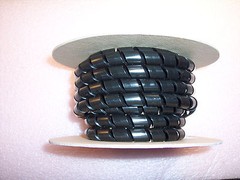 1 ROLL 10ft 1/2″ POLYETHYLENE SPIRAL CUT CABLE WRAP T-1/2UR HELITUBE MM NEWMAN