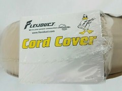 Flexiduct Geist Cord Cover Cable Management CC-33 Beige 6 ft x 3in x 3/4