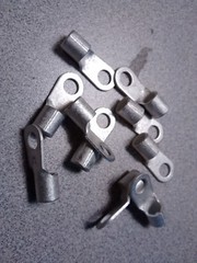 10 New, Molex 19193-0248 Ring Terminal 6 AWG 1/4″ Hole, Tin plated copper Stud