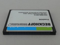 Beckhoff CX1900-0013 FreeDOS 128MB CF Card Compact Flash Card Swissbit