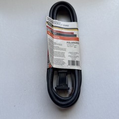 Power Tool Replacement Cord, 16/2 SJT, Black, 6-Ft. – 09702ME