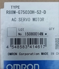 qty1 for R88M-G75030H-S2-D R88MG75030HS2D Servo Motor In Box @106