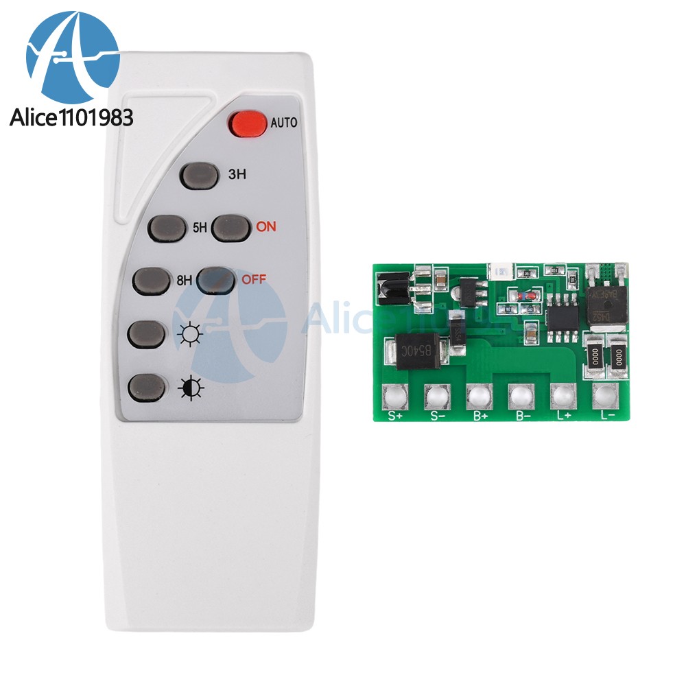 6.4V 7.4V 11.1V 12V Solar Street Light Circuit Board Solar Light Driver Control