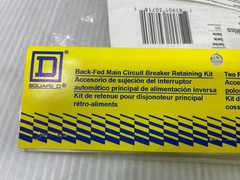 Square D Back-Fed Main Curcuit Breaker Two Pole 100-125A Retaining Kit PK4MB2LA