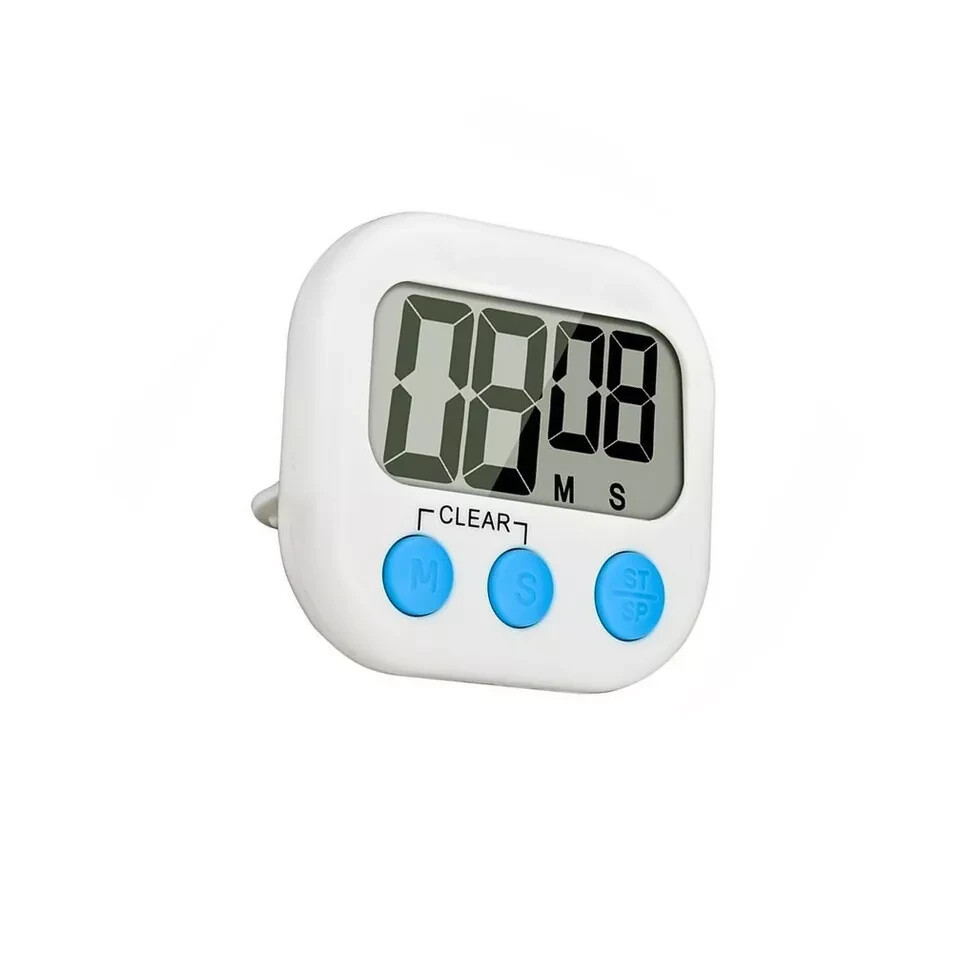 1PC Large LCD Digital Timer Loud Alarm Magnetic Kitchen Cooking Count-Down Up YL