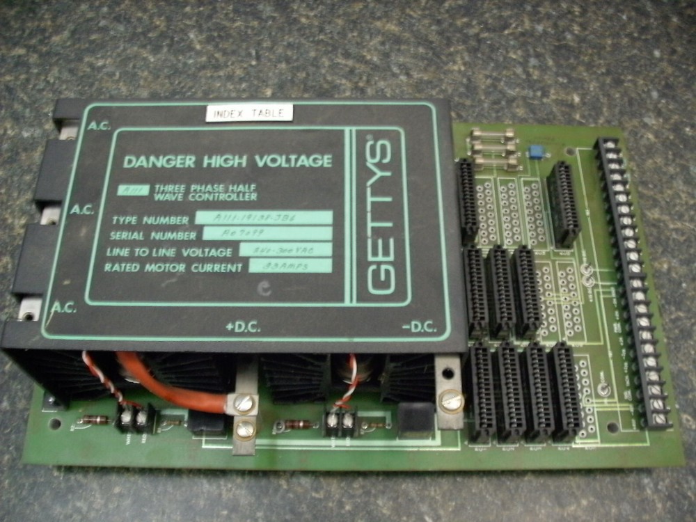 GETTYS DRIVE 11-1015-105 PC BOARD IS REPAIRED & TESTED 30 DAY WARRANTY