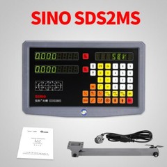 SINO SDS2MS 2 Axis Digital Readout DRO and Linear Scales / KA300 Linear Sensor