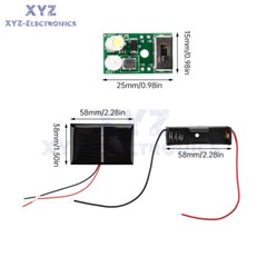 1.2V NiMH Battery Controller Solar Lamp Lights Control Lawn Lamp Circuit Board