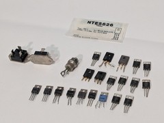 Lot of Assorted Semiconductor, Transistors, ERS ERS-123-AP, NTE5626, More
