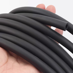 Black Fluorine Rubber Tube Fuel Hose Petrol Diesel Oil Line Pipe Tubing Ø 1-32mm