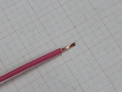 Coficab #18awg GXL SAE J1128 XLPE Automotive Lead Wire Cable 125C Pink /100ft