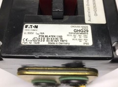 Cooper Eaton Crouse Hinds GHG29 Ex Control Switch GHG2926062 1NO 1NC GHG292