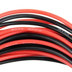 18 Gauge Silicone Wire 20 Feet 10 ft Black and 10 ft Red Soft and Flexible …