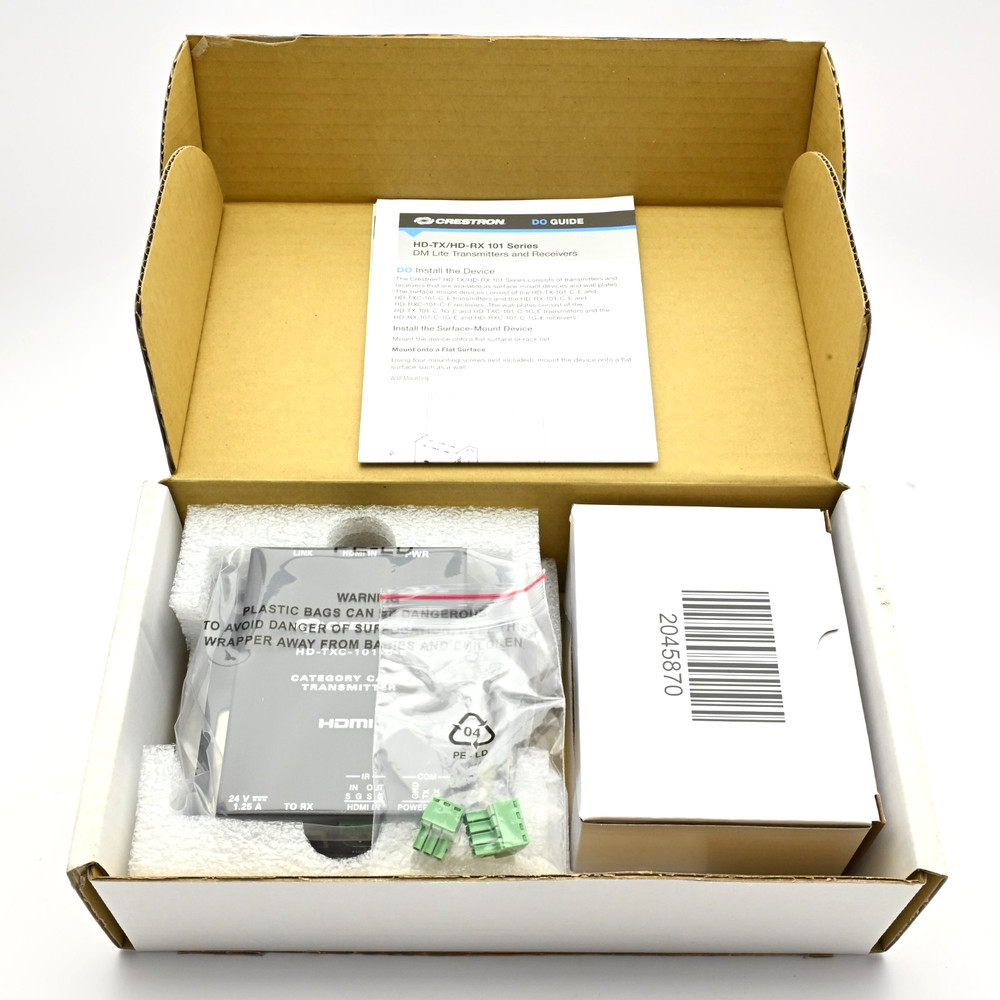 CRESTRON HD-TXC-101-C-E DM Lite Transmitter for HDMI, IR, RS-232 over CATx