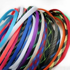 PET Expandable Braided Tube Harness Sheath Cable Wire Sleeving Dense 8mm Width