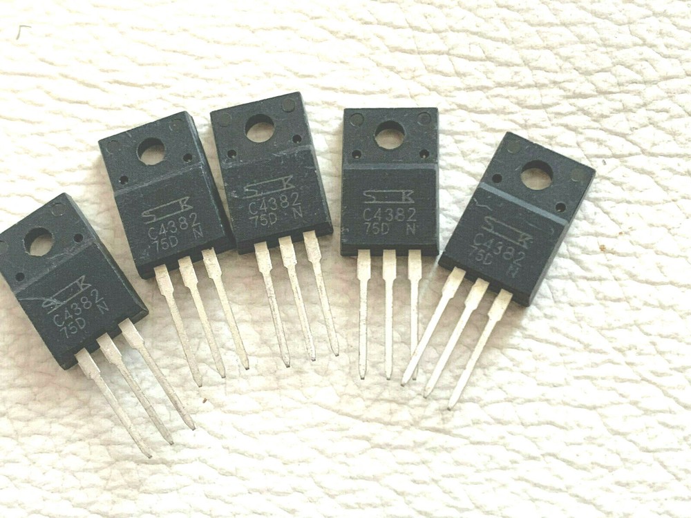 2 Pieces 2SC4382 Power Transistor 200V 2A BY SANKEN