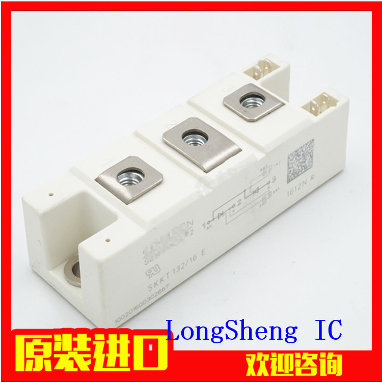 1PCS SEMIKRON SKKT 132/16 E THYRISTOR / DIODE MODULE