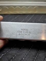 HOMAC CSW 6500 SL 6-500 MCM Aluminum Screw-On 6 Connector W/ Insulator