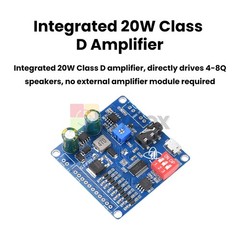 DC6-35V Voice Playback Module 9-Channel one-to-one Independent Low-level Trigger