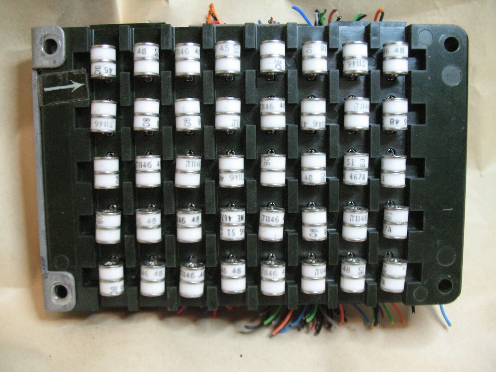 Qty 1 Gas Discharge Surge Suppressor Block Western Electric 180 Volt_