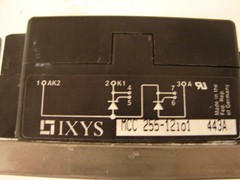 OIXYS MCC 255-12IO1 THYRISTOR DIODE MODULE MCC 255-12I01 443A ***XLNT***