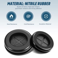 Round Rubber Plug Hole Grommet for Protecting Cable Wire Hole Plug 16mm – 100mm