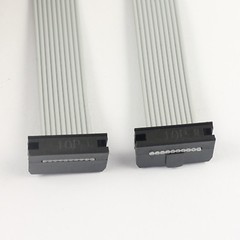 2Pcs 2mm Pitch 2×5 Pin 10 Pin 10 Wire IDC Flat Ribbon Cable Length 30CM