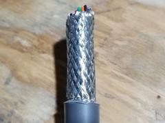 Belden 9950 22/50C Shielded EIA RS-232 Control/Instrumentation Cable Chrome /5ft