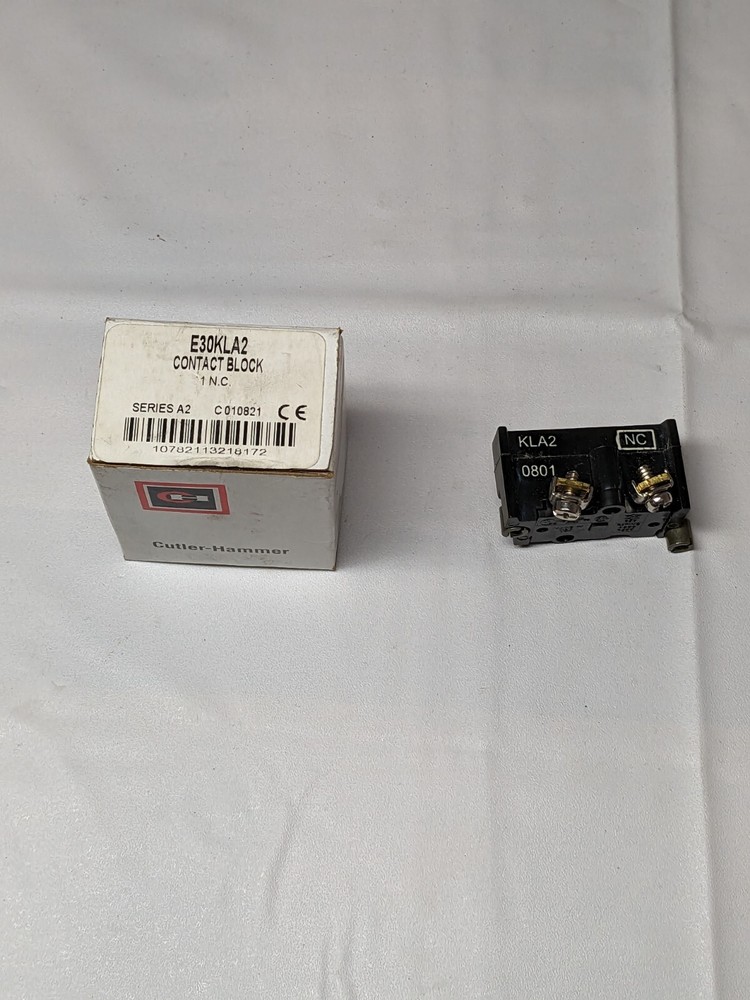 CUTLER-HAMMER SERIES A2 NC CONTACT BLOCK E30KLA2