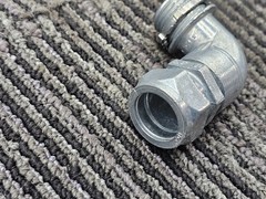 (QTY 30) Halex 02905B 1/2″ Threaded Male/Compression, 90 deg EMT Elbow
