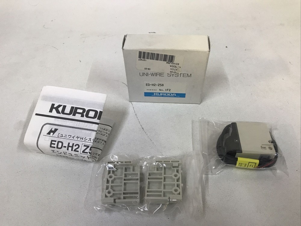 Parker Kuroda ED-H2 Z58 H End Unit Uni-Wire System