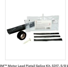 3M Motor Lead Pigtail Splice Kit 5317 5/8 kV, Non-Shielded, 2-1/0 AWG new in box