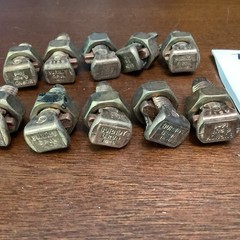 10- Nos Burndy 6 Run 14-6 AWG Mechanical Split Bolt Connector KS17