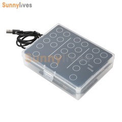 DC5V DIY Clock Kits Electronic Soldering Practice Kit For Learning USB Interface